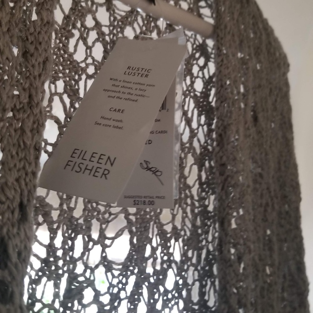 Eileen Fisher Cardigan Duster Lightweight Sweater